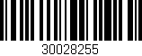 Código de barras (EAN, GTIN, SKU, ISBN): '30028255'