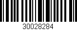 Código de barras (EAN, GTIN, SKU, ISBN): '30028284'