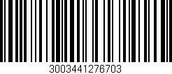 Código de barras (EAN, GTIN, SKU, ISBN): '3003441276703'