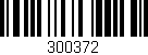 Código de barras (EAN, GTIN, SKU, ISBN): '300372'