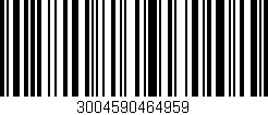 Código de barras (EAN, GTIN, SKU, ISBN): '3004590464959'