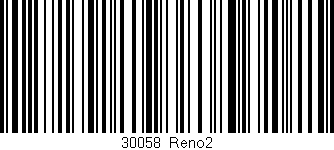 Código de barras (EAN, GTIN, SKU, ISBN): '30058_Reno2'
