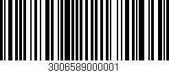 Código de barras (EAN, GTIN, SKU, ISBN): '3006589000001'