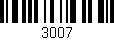 Código de barras (EAN, GTIN, SKU, ISBN): '3007'