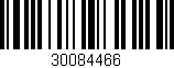Código de barras (EAN, GTIN, SKU, ISBN): '30084466'