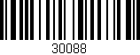 Código de barras (EAN, GTIN, SKU, ISBN): '30088'