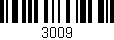 Código de barras (EAN, GTIN, SKU, ISBN): '3009'