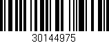 Código de barras (EAN, GTIN, SKU, ISBN): '30144975'