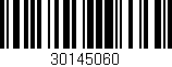 Código de barras (EAN, GTIN, SKU, ISBN): '30145060'