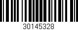 Código de barras (EAN, GTIN, SKU, ISBN): '30145328'