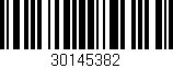 Código de barras (EAN, GTIN, SKU, ISBN): '30145382'