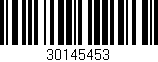 Código de barras (EAN, GTIN, SKU, ISBN): '30145453'