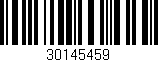 Código de barras (EAN, GTIN, SKU, ISBN): '30145459'