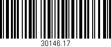 Código de barras (EAN, GTIN, SKU, ISBN): '30146.17'