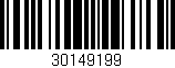 Código de barras (EAN, GTIN, SKU, ISBN): '30149199'
