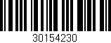 Código de barras (EAN, GTIN, SKU, ISBN): '30154230'