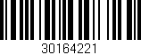 Código de barras (EAN, GTIN, SKU, ISBN): '30164221'