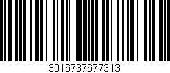 Código de barras (EAN, GTIN, SKU, ISBN): '3016737677313'