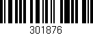 Código de barras (EAN, GTIN, SKU, ISBN): '301876'
