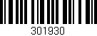 Código de barras (EAN, GTIN, SKU, ISBN): '301930'