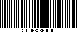 Código de barras (EAN, GTIN, SKU, ISBN): '3019563660900'