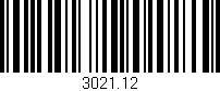 Código de barras (EAN, GTIN, SKU, ISBN): '3021.12'