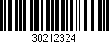 Código de barras (EAN, GTIN, SKU, ISBN): '30212324'