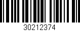Código de barras (EAN, GTIN, SKU, ISBN): '30212374'