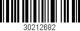 Código de barras (EAN, GTIN, SKU, ISBN): '30212682'