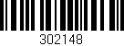 Código de barras (EAN, GTIN, SKU, ISBN): '302148'