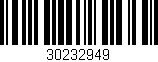 Código de barras (EAN, GTIN, SKU, ISBN): '30232949'