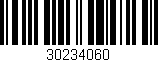 Código de barras (EAN, GTIN, SKU, ISBN): '30234060'