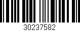 Código de barras (EAN, GTIN, SKU, ISBN): '30237582'
