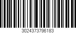 Código de barras (EAN, GTIN, SKU, ISBN): '3024373796183'
