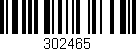 Código de barras (EAN, GTIN, SKU, ISBN): '302465'