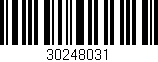 Código de barras (EAN, GTIN, SKU, ISBN): '30248031'