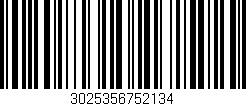 Código de barras (EAN, GTIN, SKU, ISBN): '3025356752134'