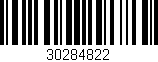 Código de barras (EAN, GTIN, SKU, ISBN): '30284822'