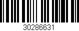 Código de barras (EAN, GTIN, SKU, ISBN): '30286631'