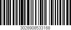 Código de barras (EAN, GTIN, SKU, ISBN): '3028908533168'