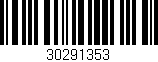 Código de barras (EAN, GTIN, SKU, ISBN): '30291353'