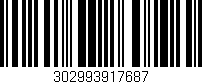 Código de barras (EAN, GTIN, SKU, ISBN): '302993917687'