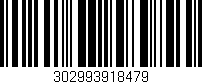 Código de barras (EAN, GTIN, SKU, ISBN): '302993918479'