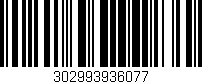 Código de barras (EAN, GTIN, SKU, ISBN): '302993936077'