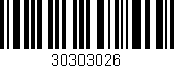 Código de barras (EAN, GTIN, SKU, ISBN): '30303026'