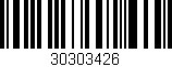 Código de barras (EAN, GTIN, SKU, ISBN): '30303426'