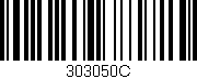 Código de barras (EAN, GTIN, SKU, ISBN): '303050C'