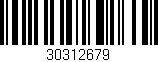 Código de barras (EAN, GTIN, SKU, ISBN): '30312679'