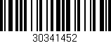 Código de barras (EAN, GTIN, SKU, ISBN): '30341452'