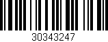 Código de barras (EAN, GTIN, SKU, ISBN): '30343247'